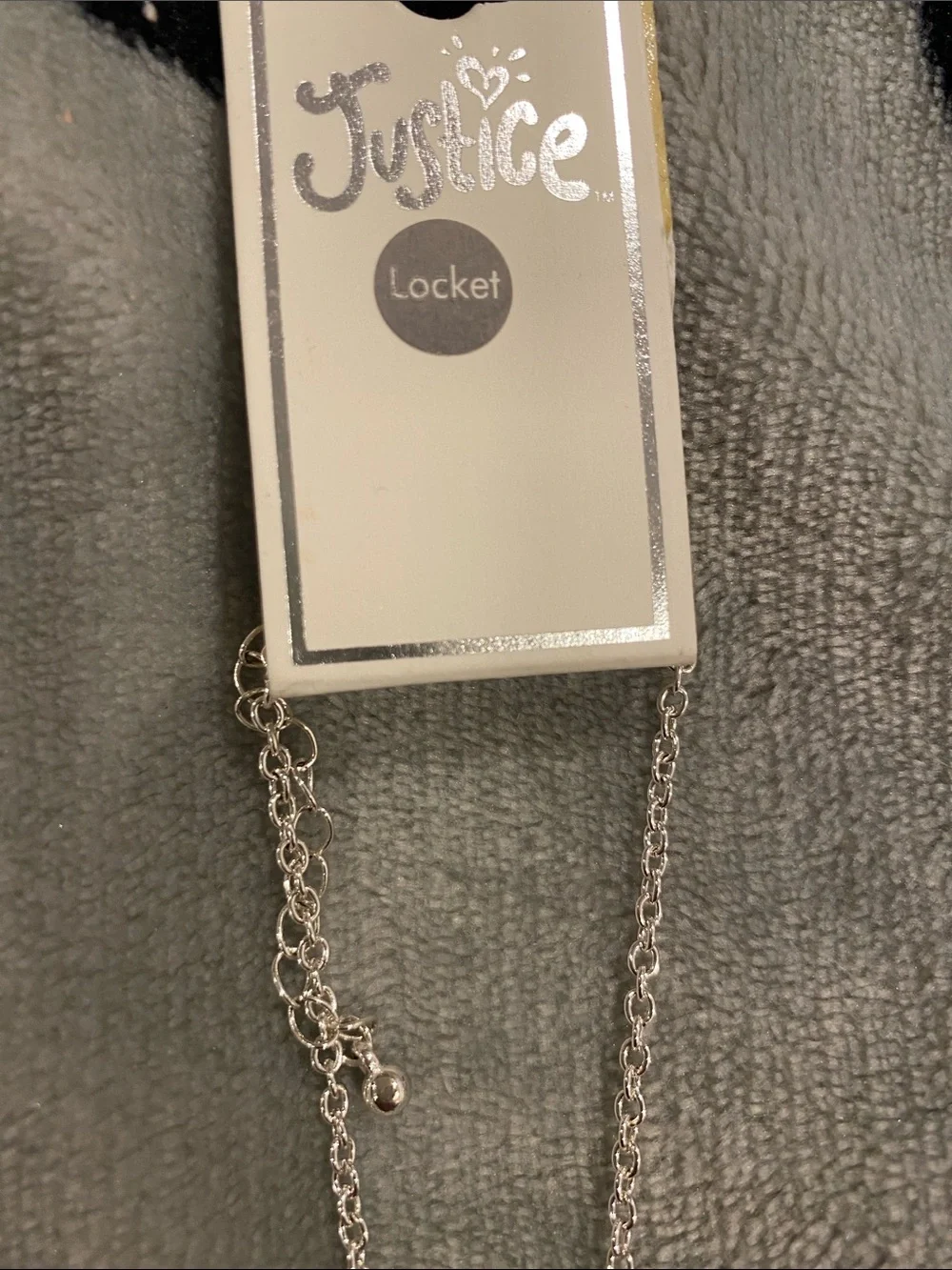 Justice Pink Ice Cream Charm Necklace with Silver Chain
